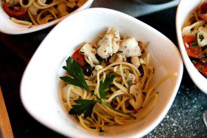 Ein Poletto Rezept: Spaghetti alla coda di Rospo Foto Achtung PR