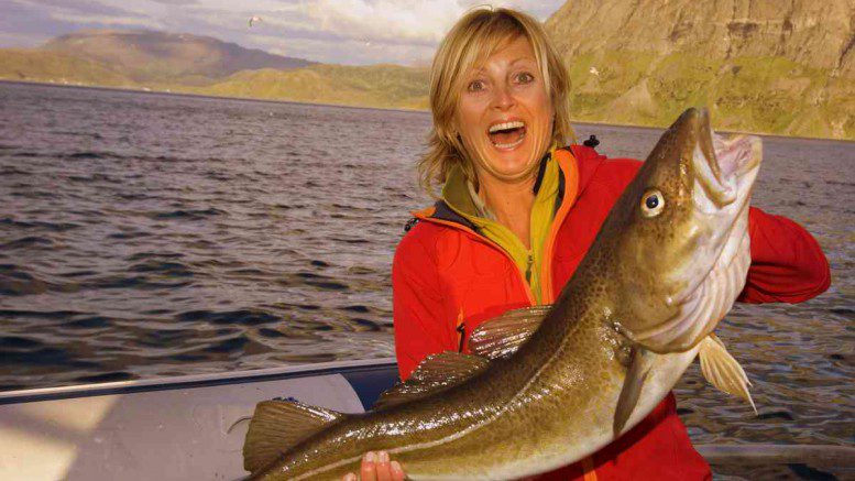 Ladys-Fishing in Norwegen