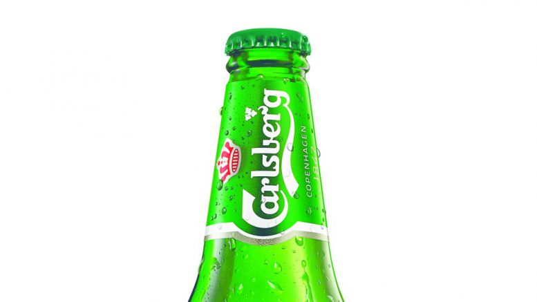 Carlsberg Flasche