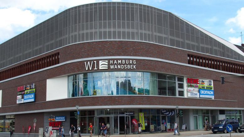 W1 Hamburg Wandsbek - das Shoppingcenter