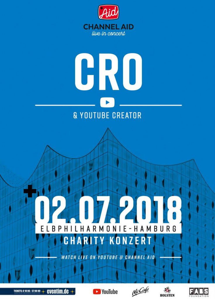 Cro Channel Aid Konzert Hamburg