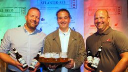 Das neue Atlantik-Ale Alkoholfrei wird in Hamburg vorgestellt