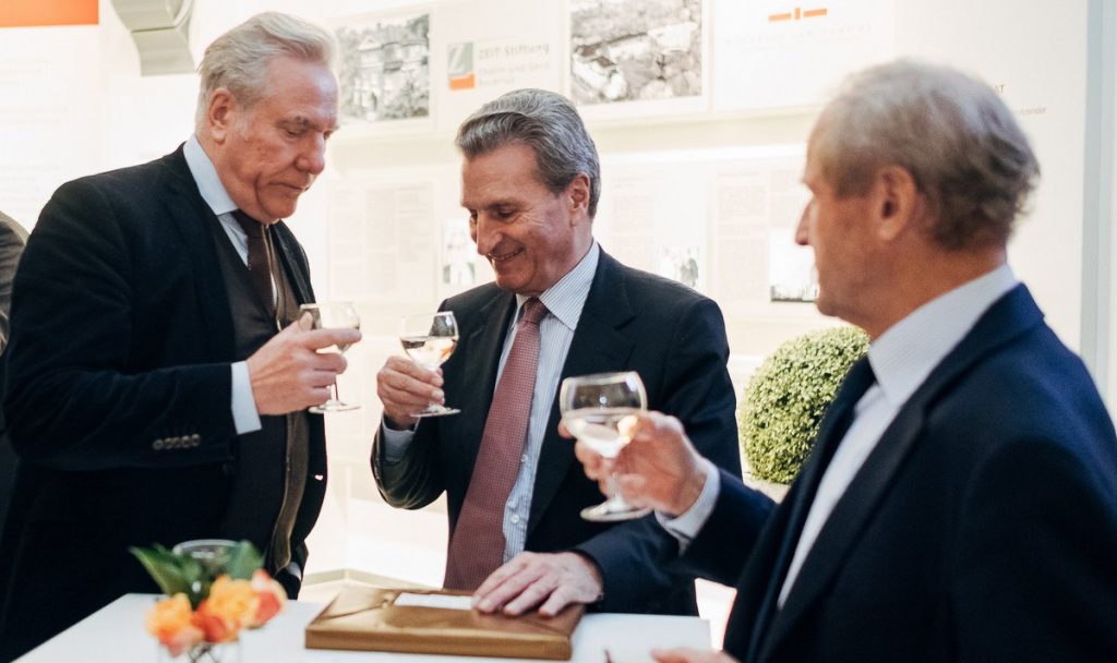 Guenther Oettinger im Gespräch