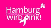 Logo Hamburg wird pink