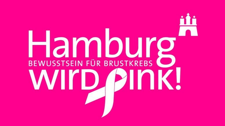 Logo Hamburg wird pink