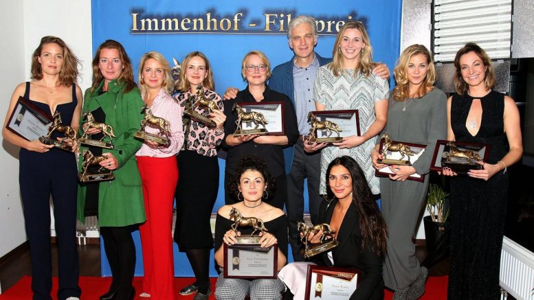 Die Immenhof-Fiompreisträger 2019 in Malente, Gruppenbild