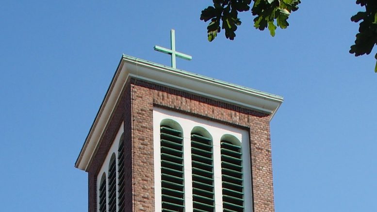 Spitze eines Kirchturms