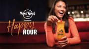 Werbemotiv Happy Hour im Hard Rock Cafe