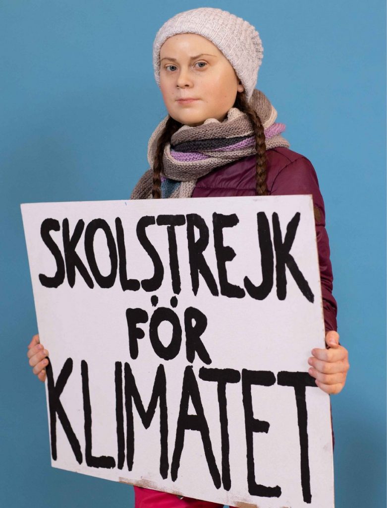Greta Thunberg als Wachsfigung im Panoptikum Hamburg