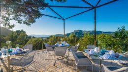 Blick von der Terasse des Carrossa Hotel Spa Villas Mallorca