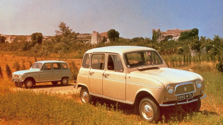 Renault 54 Werbefoto in Frankreich