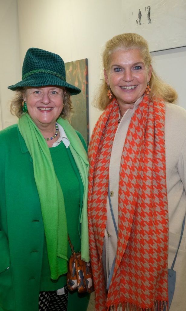 Christiane Gräfin zu Rantzau (Christie's Hamburg) und Susanne Gernandt