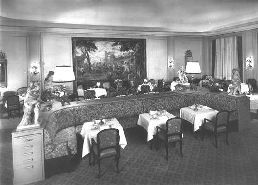 Restaurant Haerlin im Jahr 1933 in Hamburg