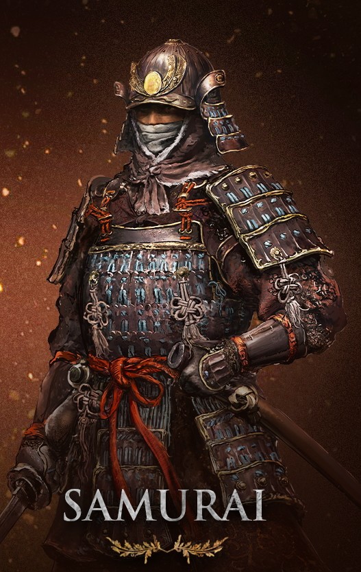 Elden-Charakter Samurai