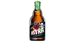 Eine Astra Steini Flasche (Knolle) der Sonderedition Heiliger Rasen - FC. St. Pauli