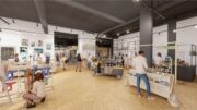 HafenCity: Rendering Marktplatz der Agenturen